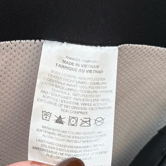 Nike Football Pants with Pads Padding Black Dri-Fit L Large - Picture 5 of 6